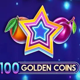 Official Slots logo: 100 Golden Coins by Amusnet Interactive at Winmasters Casino