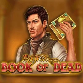 Slots logo of Book of Dead from Play’n GO at Winmasters Casino