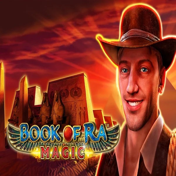 Book of Ra Magic slot visual from Greentube available on winmasterscasino.eu