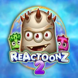 Reactoonz 2 by Play’n GO, showcased at winmasterscasino.eu – game logo