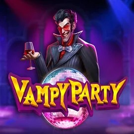 Vampy Party online game logo by Pragmatic Play on winmasterscasino.eu