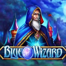 Blue Wizard slot logo by Quickspin at Winmasters Casino